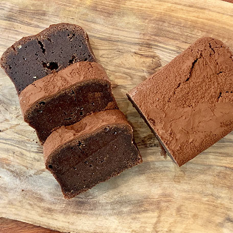 チョコレートケーキとベイクドチーズケーキ